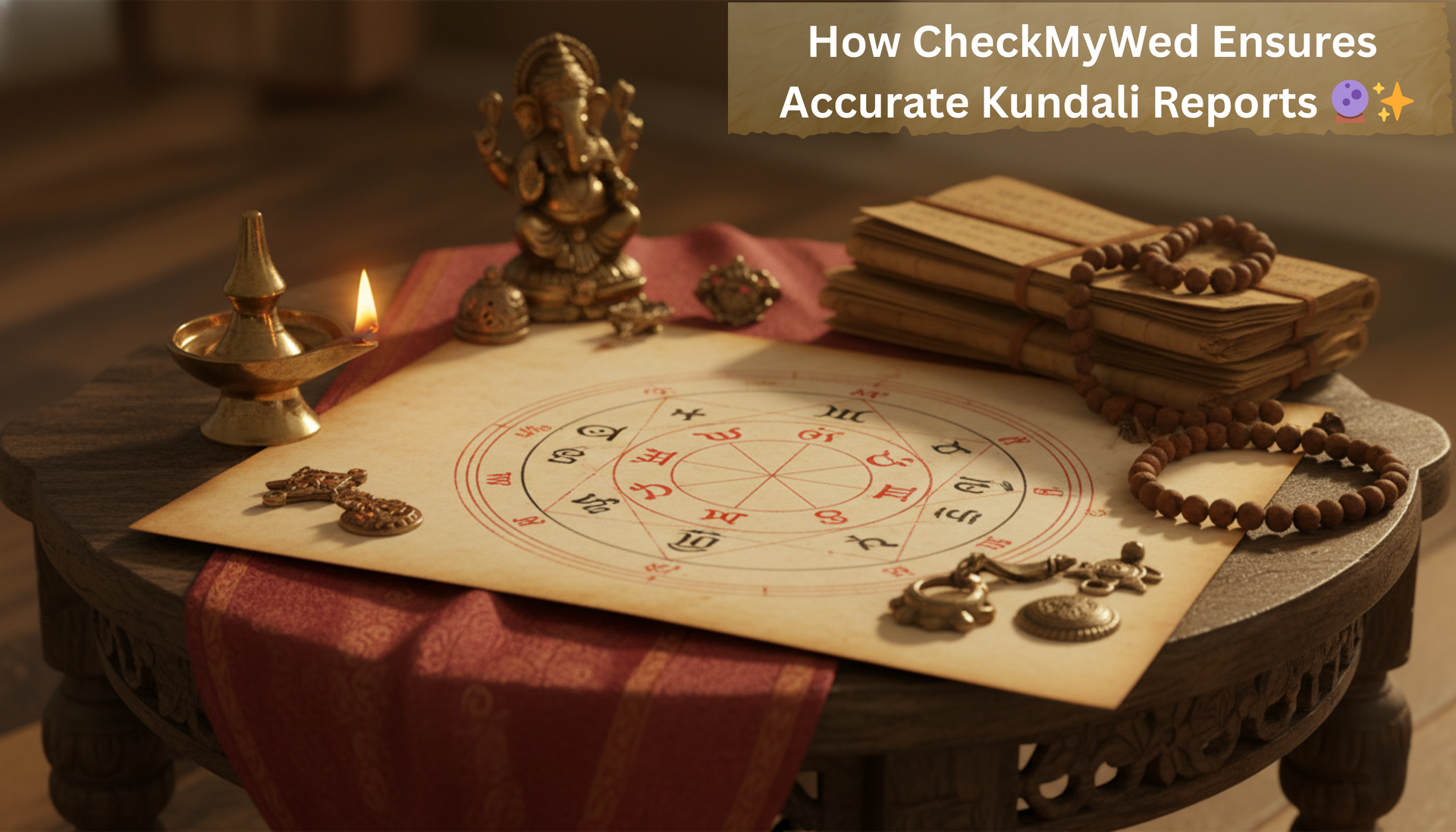 How CheckMyWed Ensures Accurate Kundali Reports