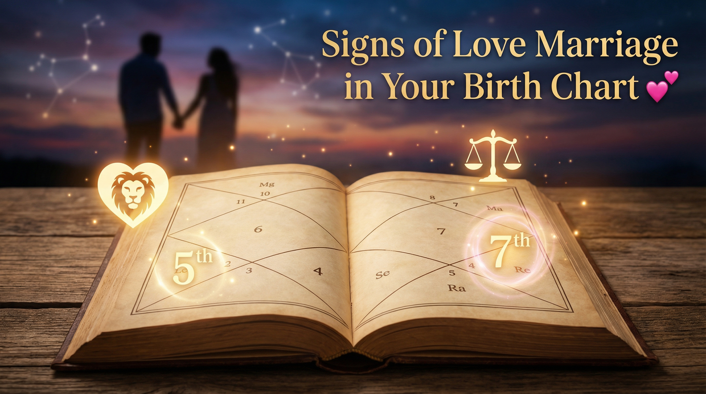 Signs of Love Marriage in Your Birth Chart